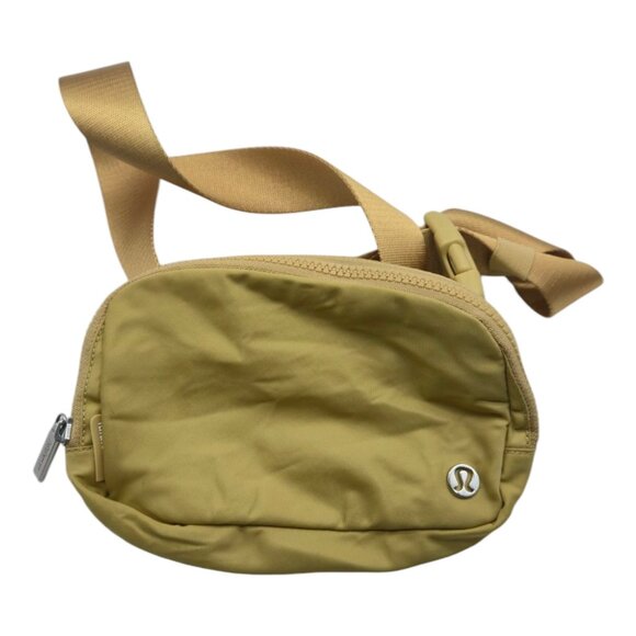 Lululemon Bag Women OS Gold Everywhere Belt 1L Athleisure Gym Crossfit LU9AX2S - Picture 1 of 9